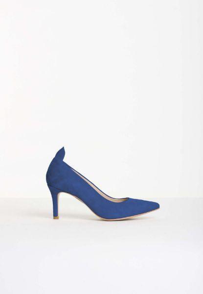 Pumps Suede Blue Lady - No22 Damplassen