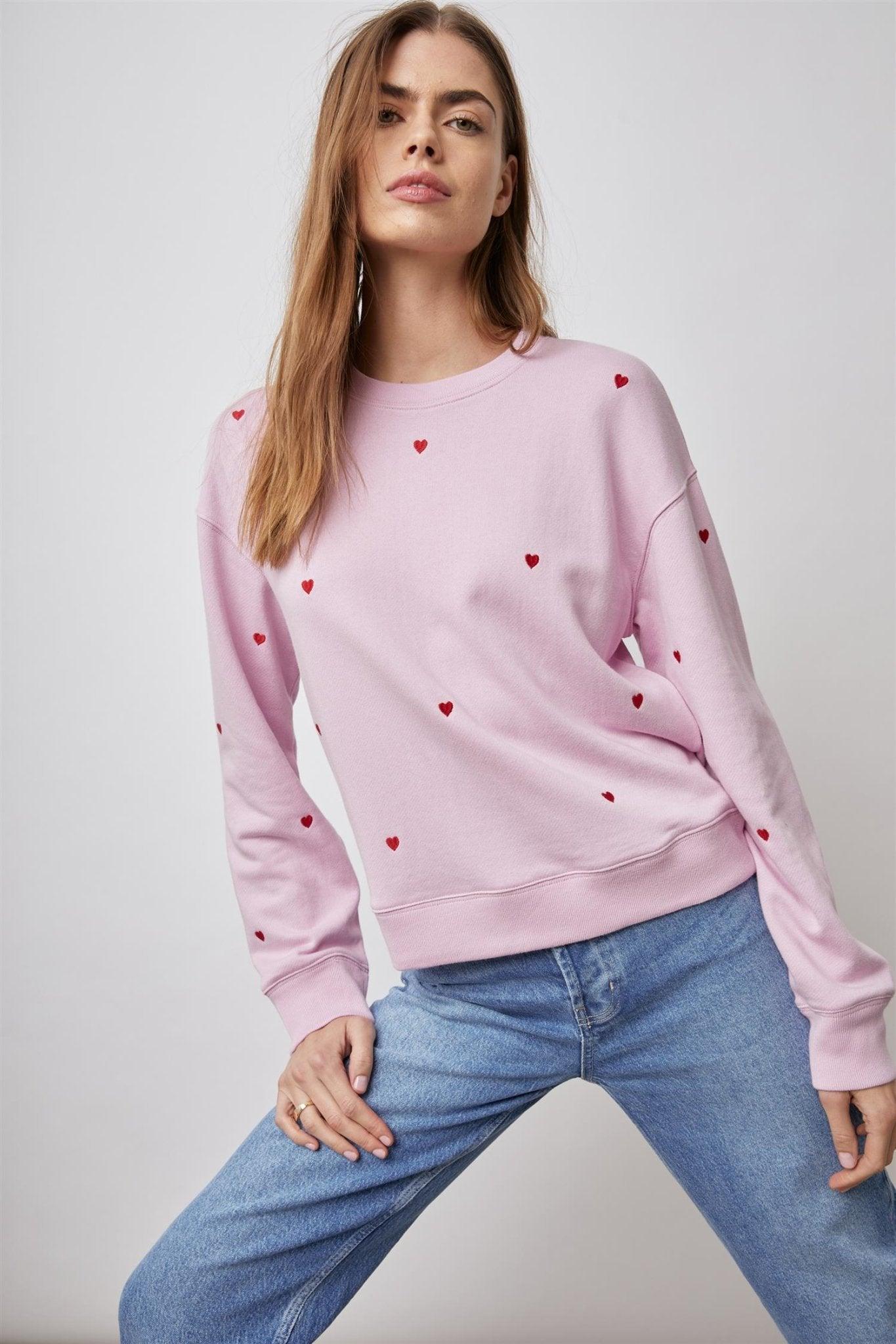 Ramona Sweater Red Embroidered - No22 Damplassen