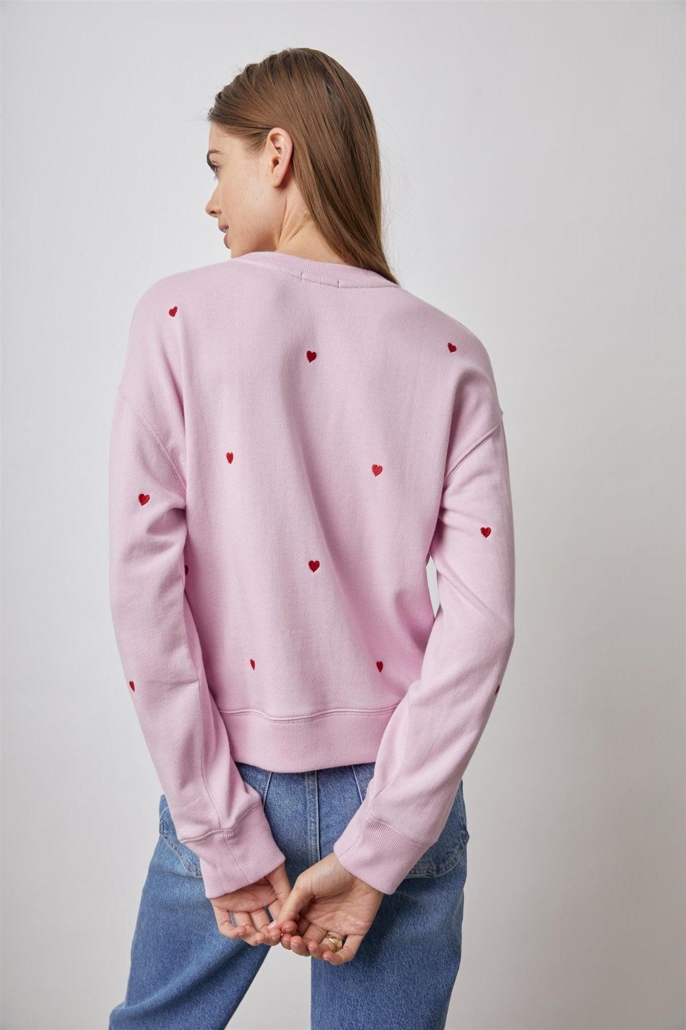 Ramona Sweater Red Embroidered - No22 Damplassen