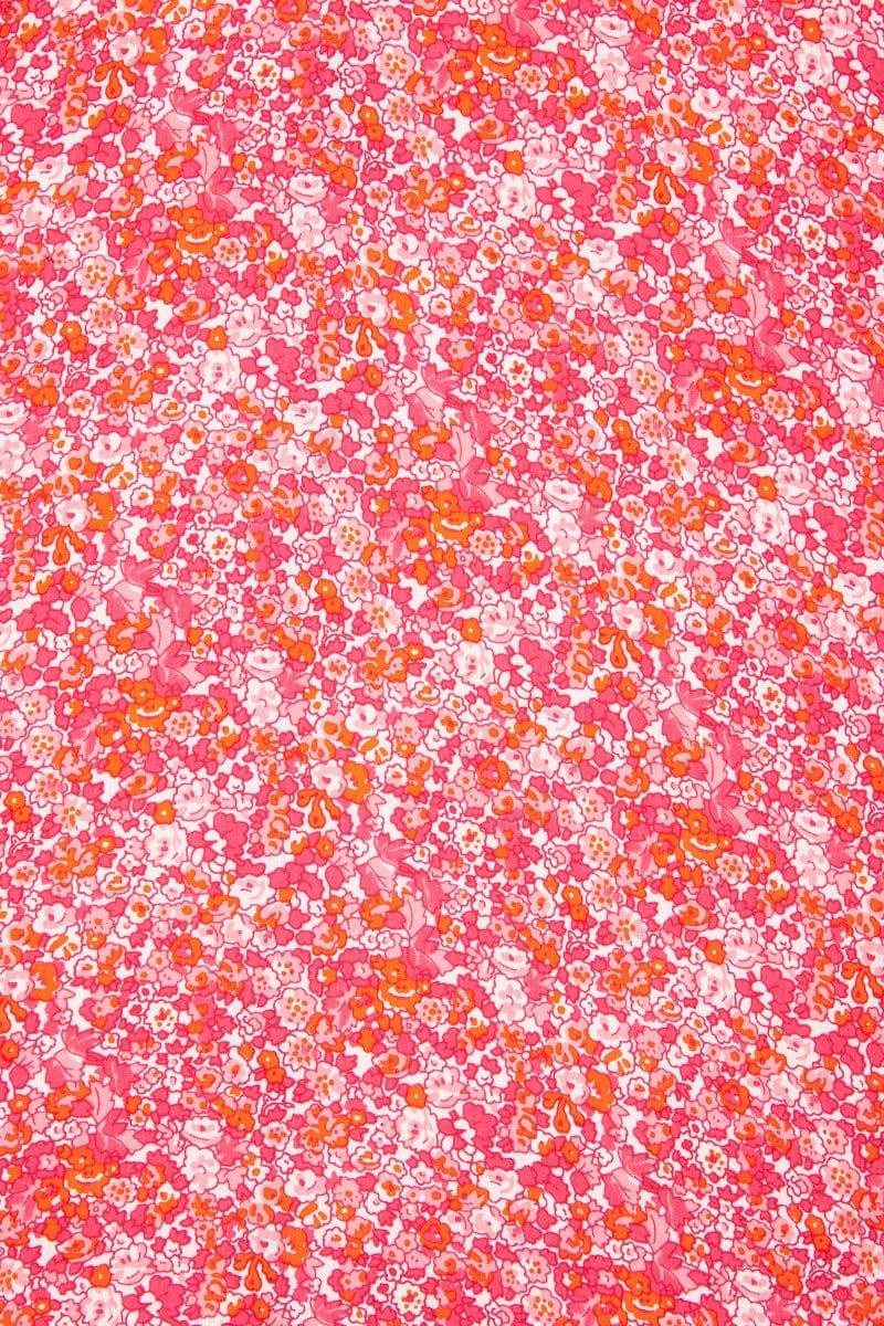 Raphaela Midi Dress Almona Floral Print - No22 Damplassen