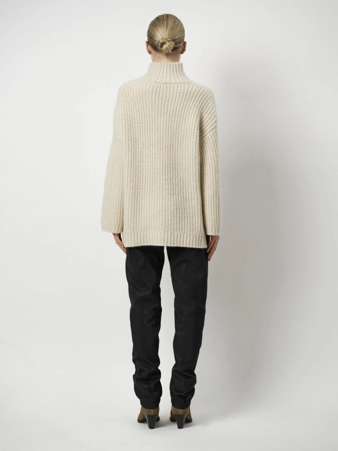 Rayure Oversized Sweater Vanilla Chai - No22 Damplassen