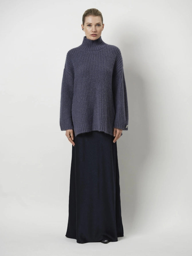 Rayure Sweater Ash Blue - No22 Damplassen