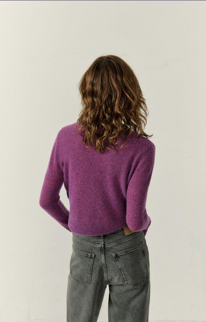 Razpark Cardigan Violine Multimelange - No22 Damplassen