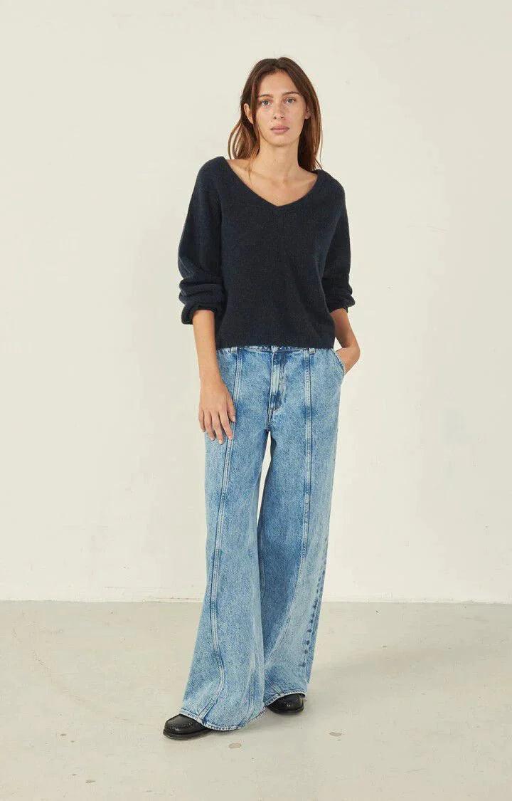 American Vintage - Razpark Jumper Abysse Melange - No22 Damplassen