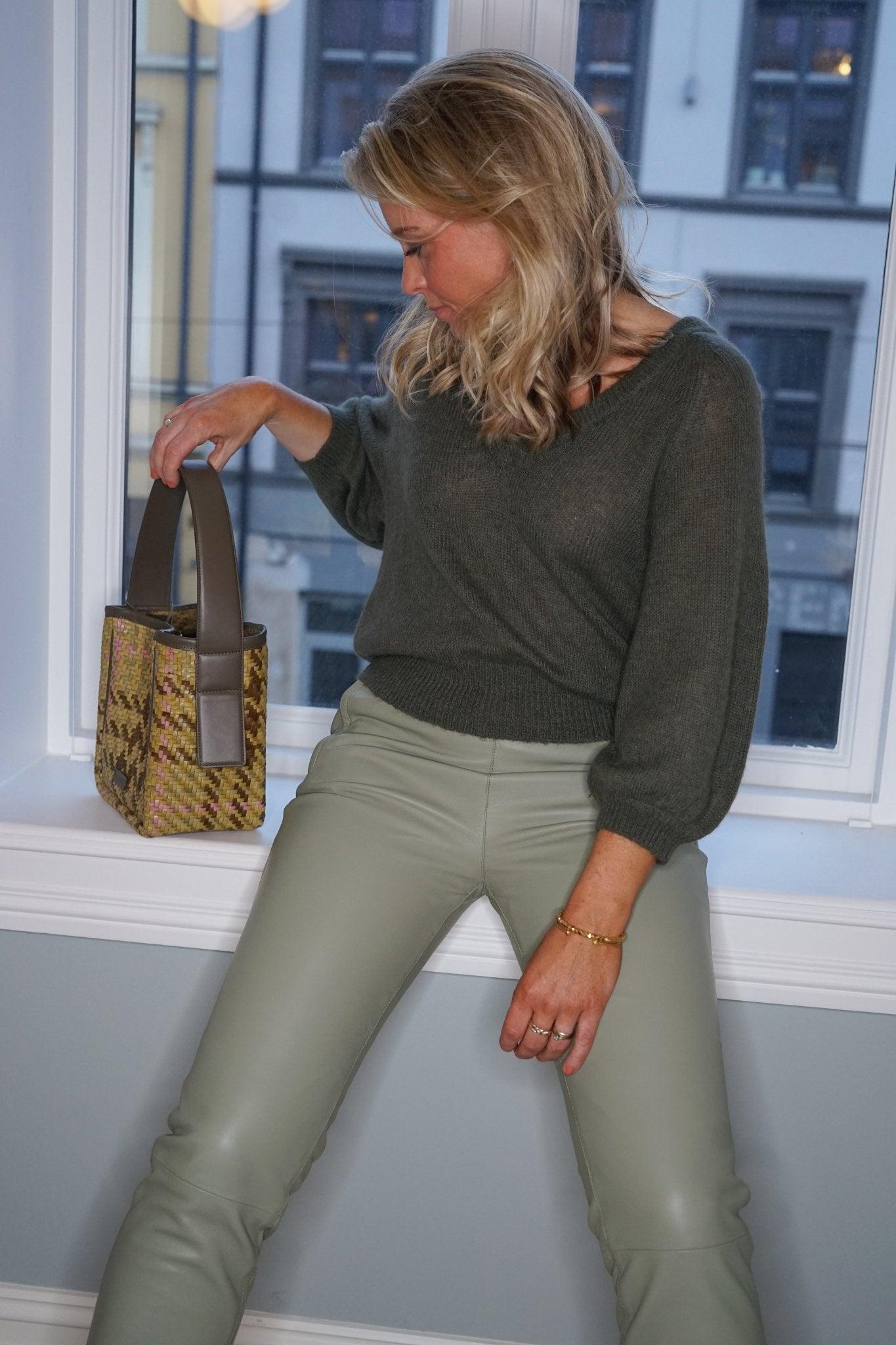 Rhoda Sweater Vetiver Green - No22 Damplassen