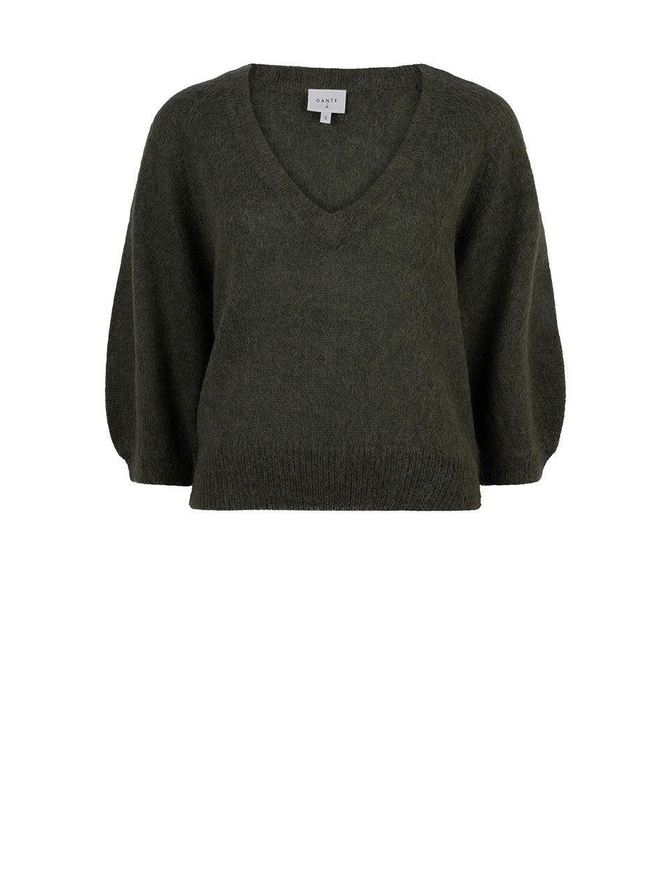 Rhoda Sweater Vetiver Green - No22 Damplassen