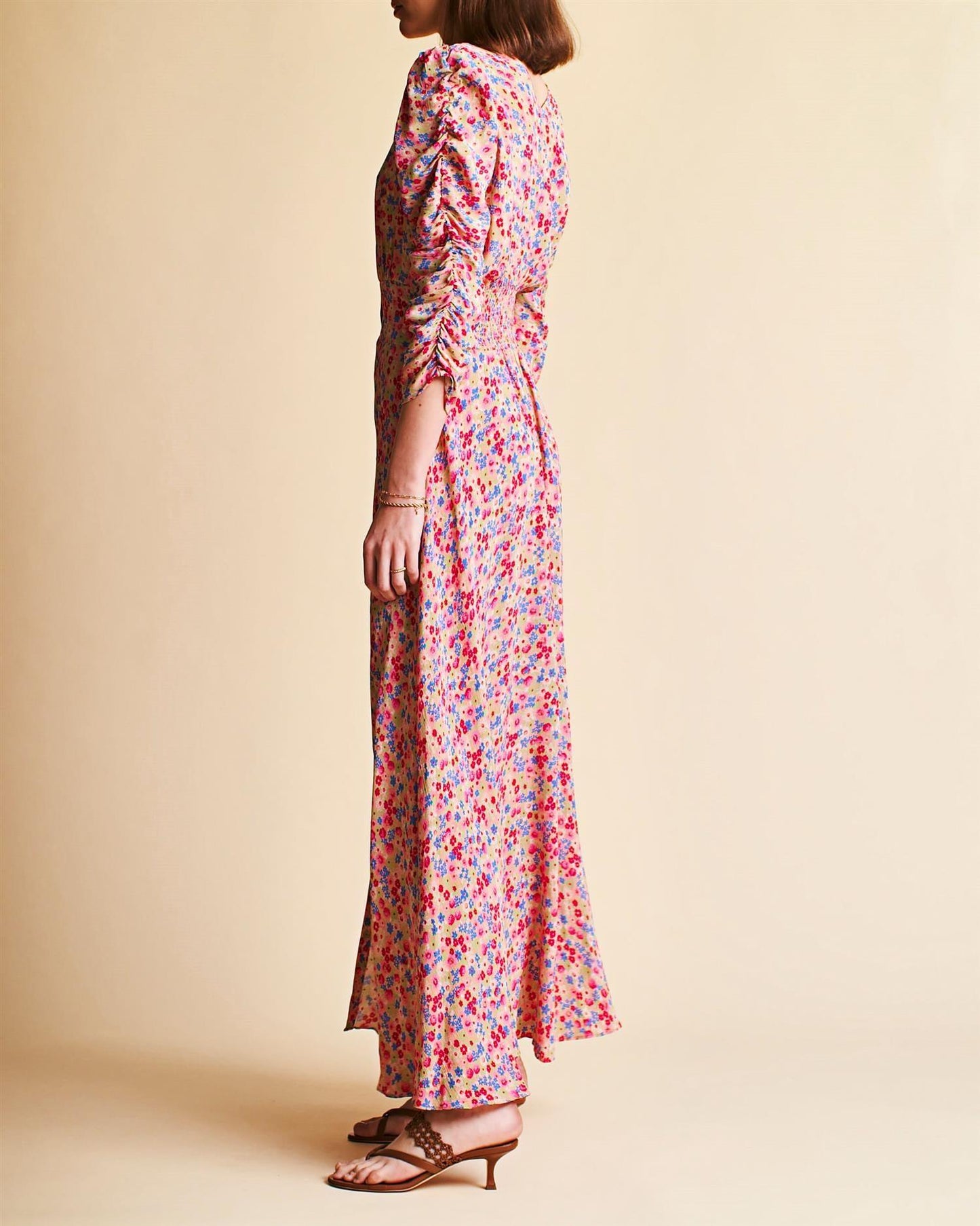 Rouching Dress Blooming - No22 Damplassen