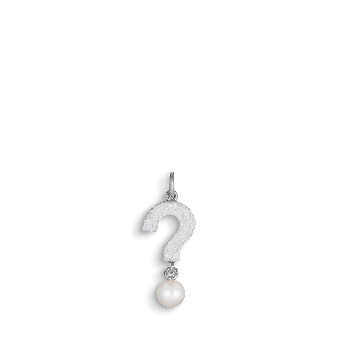 Jane Kønig - Row Pearl Pendant Silver - No22 Damplassen