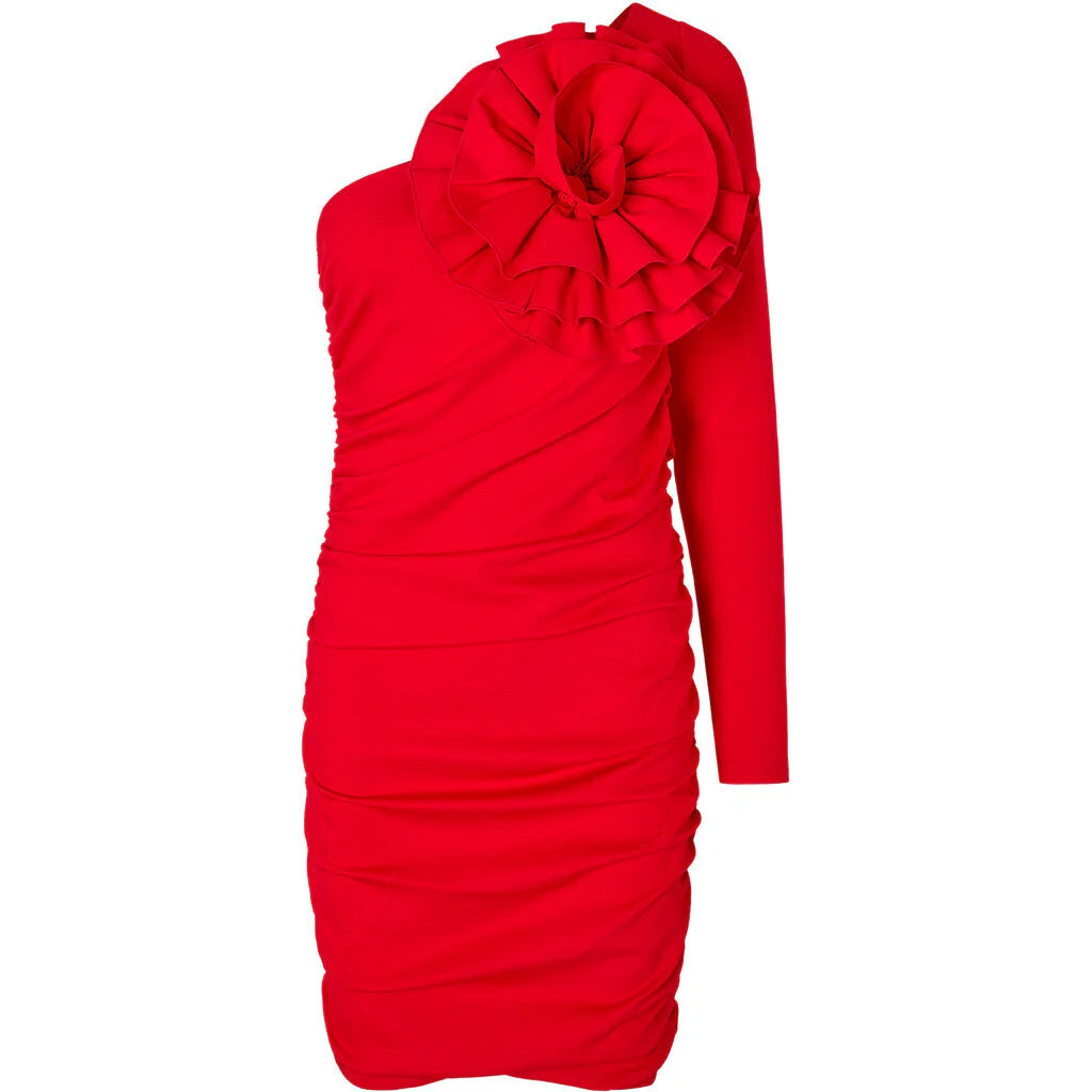 Samcras Dress Fiery Red - No22 Damplassen