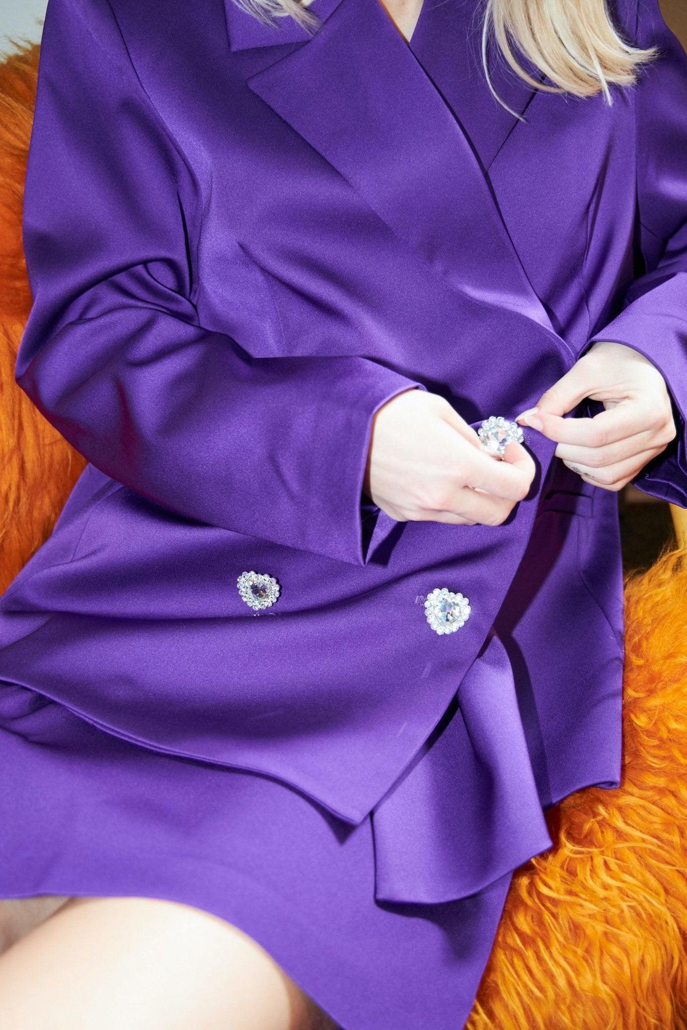 Samy Blazer Purple - No22 Damplassen