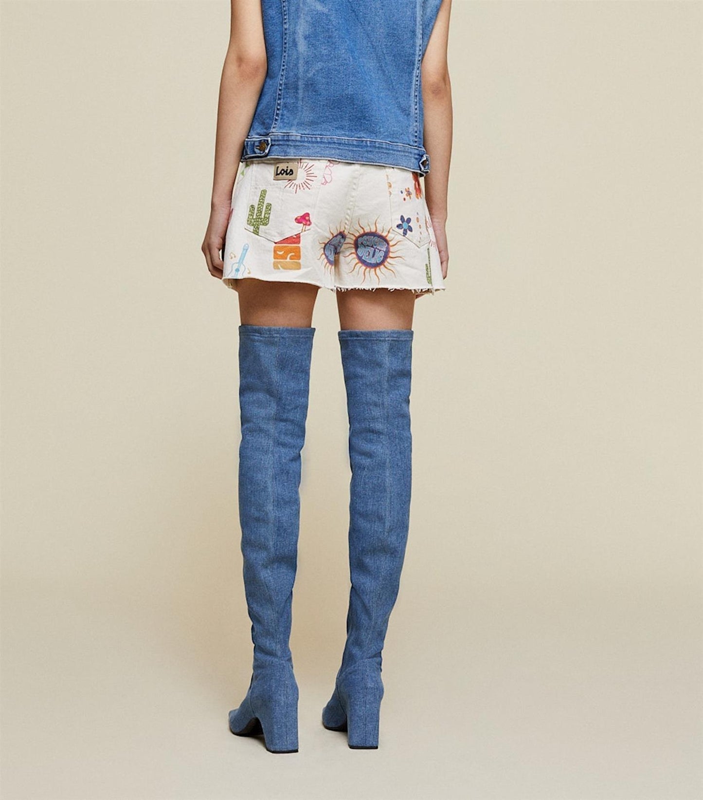 Lois Jeans - Sandra Damir Hippie Stone Printed - No22 Damplassen