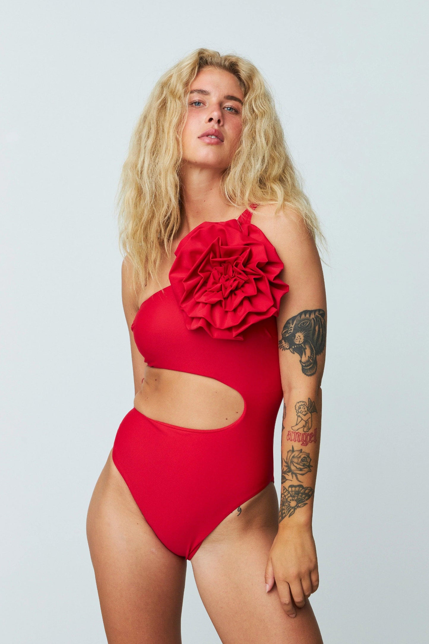 Satccras Swimsuit Racing Red - No22 Damplassen