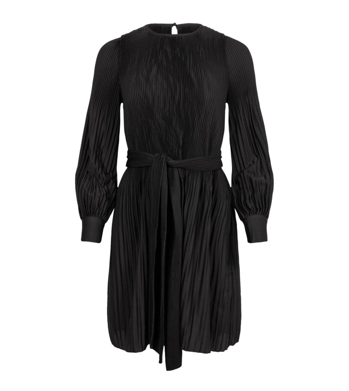 Satin Miami Dress Black - No22 Damplassen
