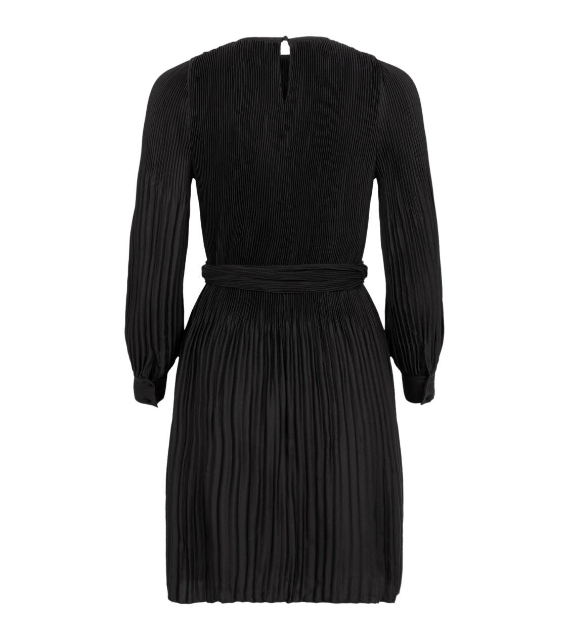 Satin Miami Dress Black - No22 Damplassen