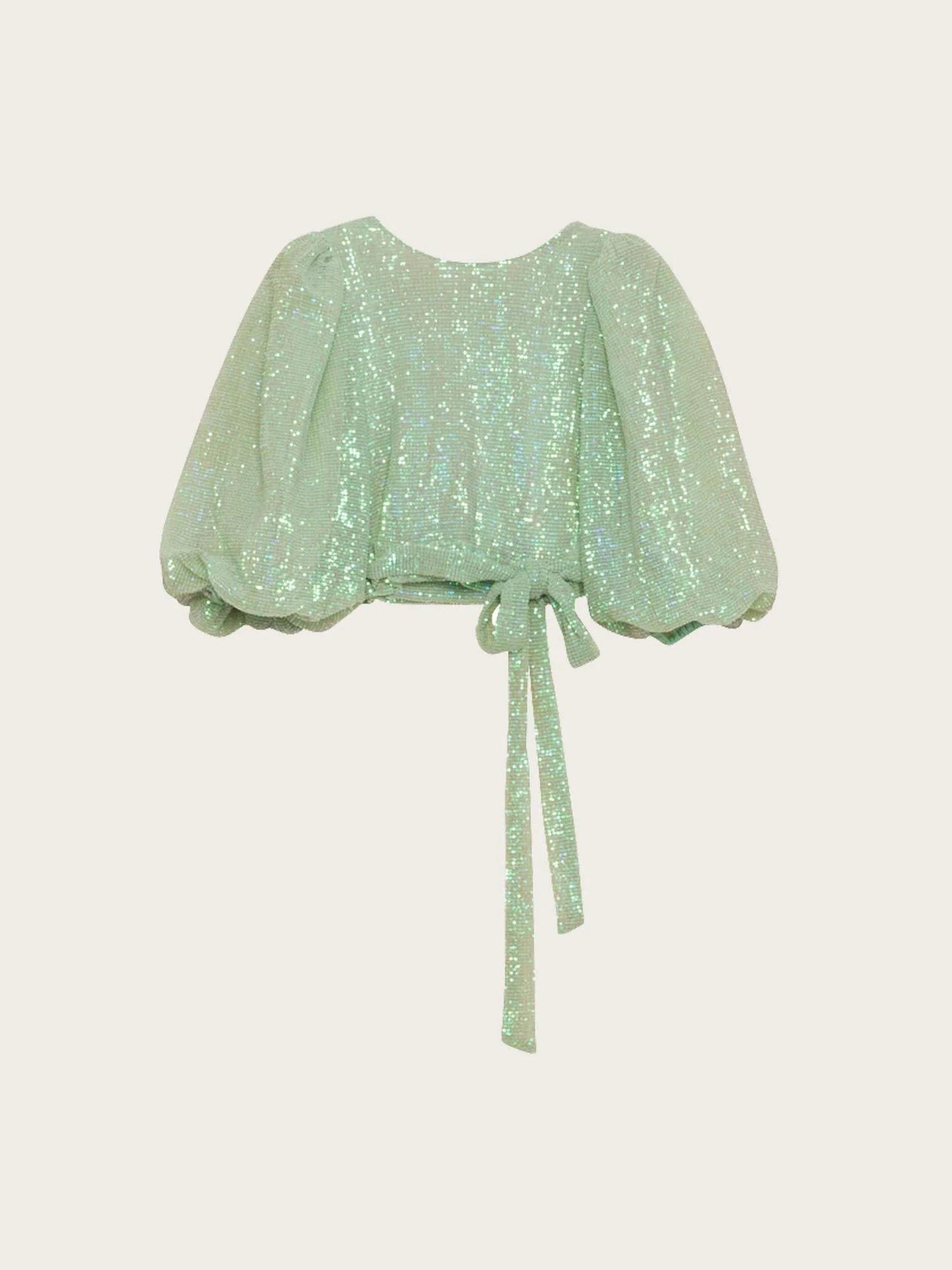 Sequins Blouse Green - No22 Damplassen