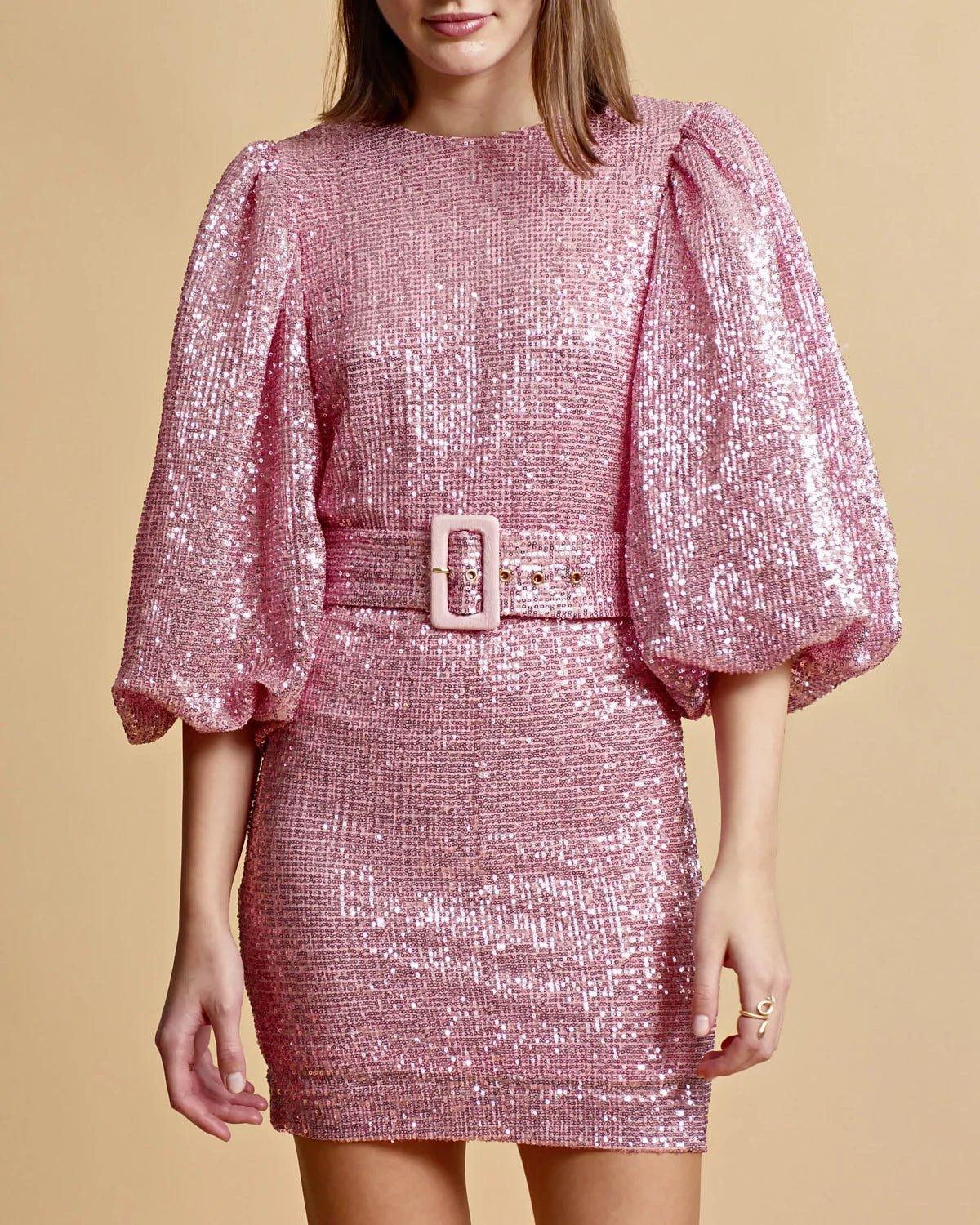 bytimo sequin dress byTiMo | Sequins Rouching Dress