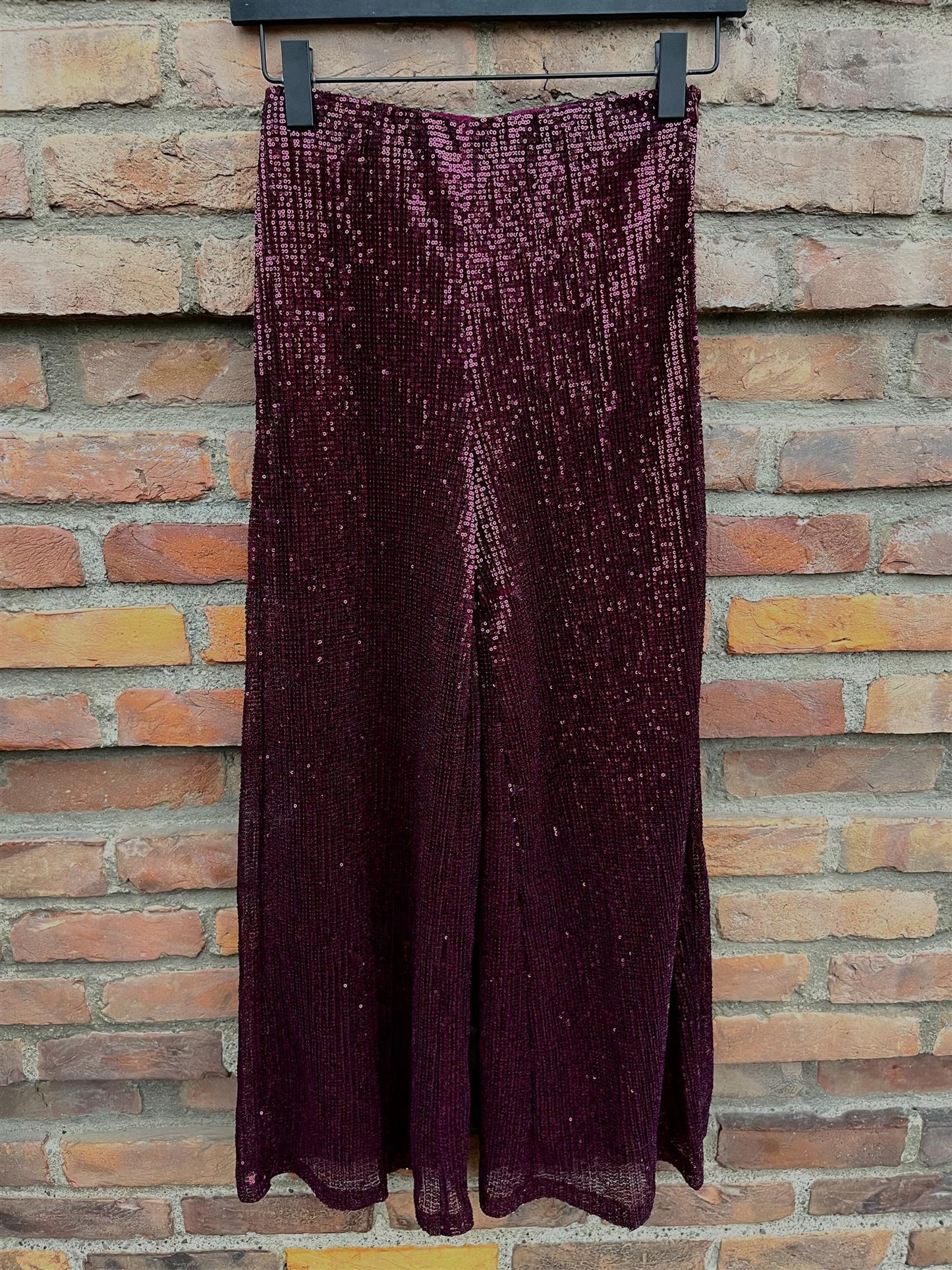 Sequins Pants Plum - No22 Damplassen