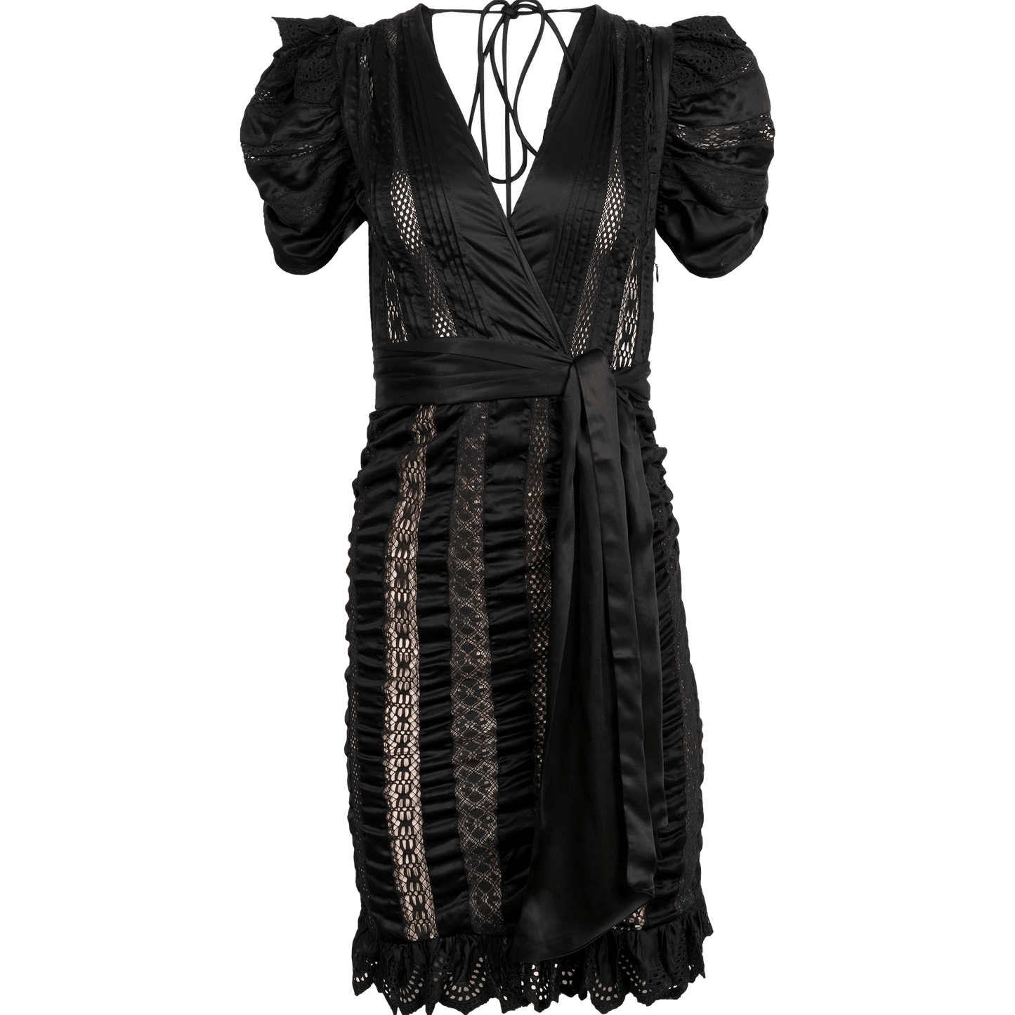 Sienna Lace Dress Black - No22 Damplassen