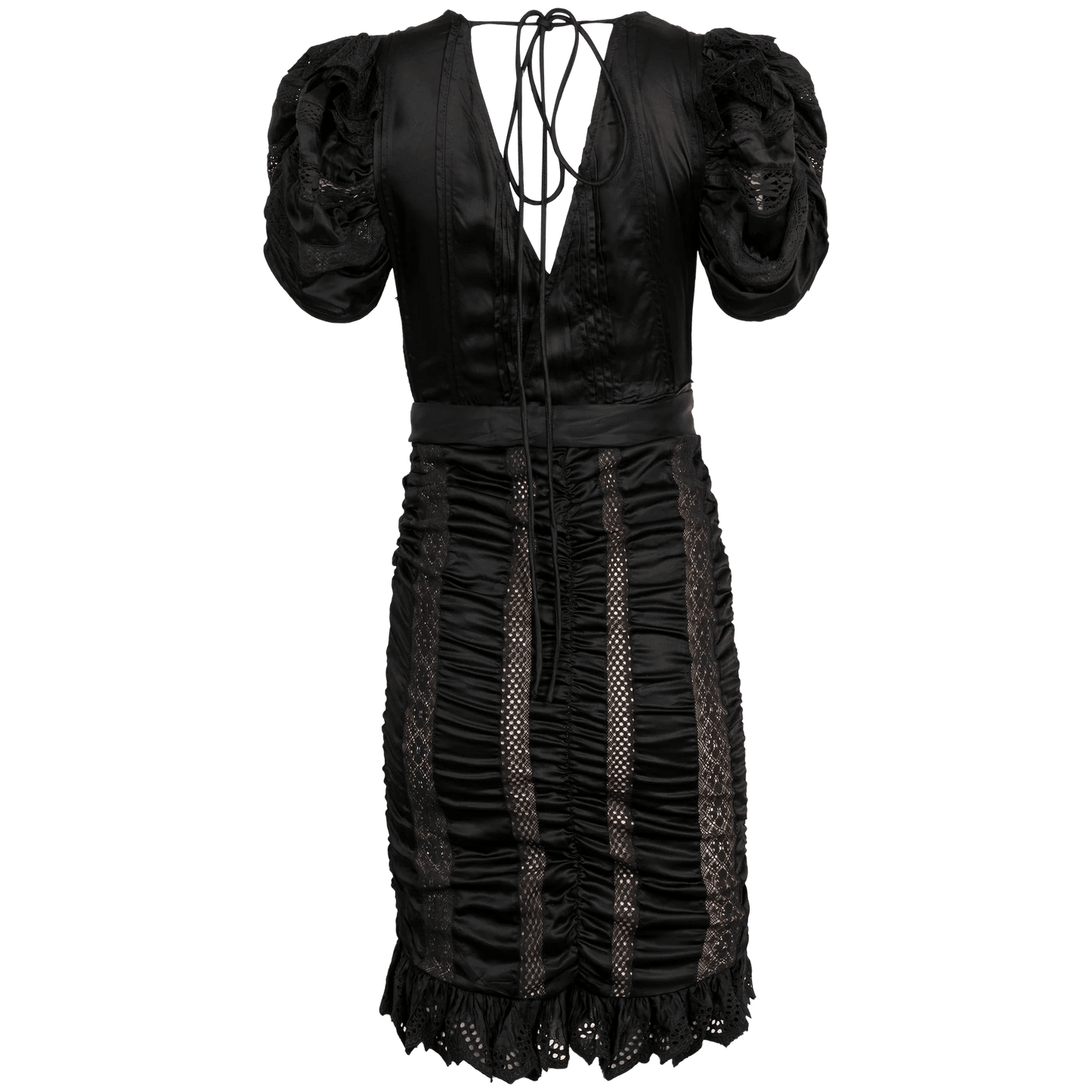Sienna Lace Dress Black - No22 Damplassen