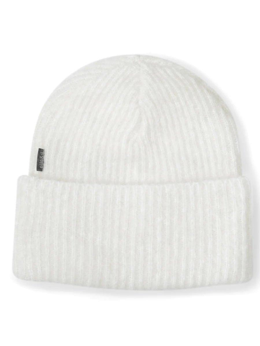 Silje Chunky Hat White - No22 Damplassen