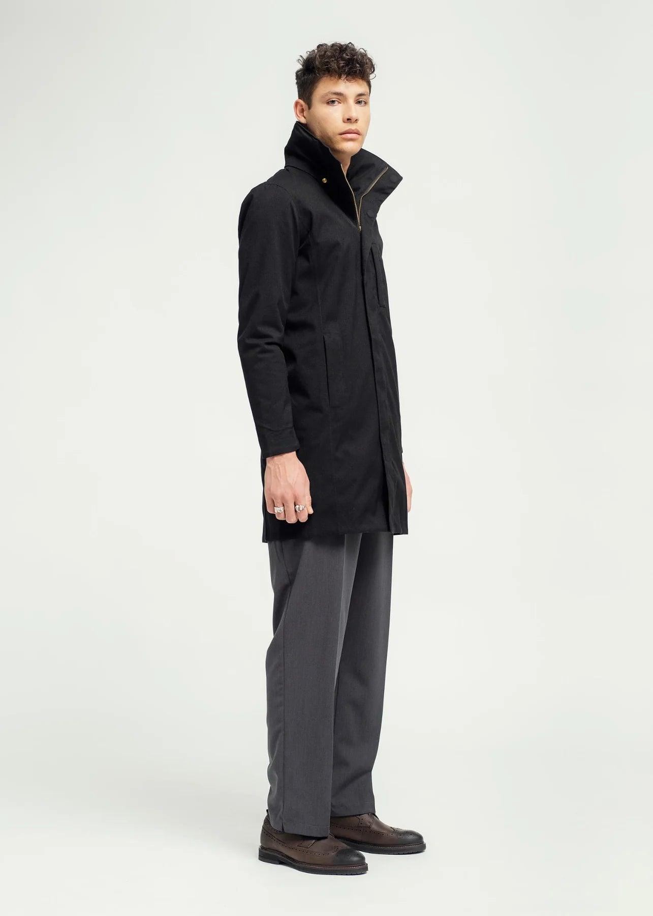 Sludd Coat New Black - No22 Damplassen