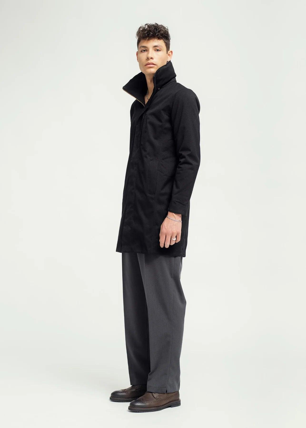 Sludd Coat New Black - No22 Damplassen