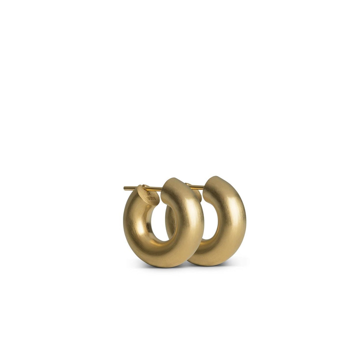 Small Chunky Hoops Gold - No22 Damplassen