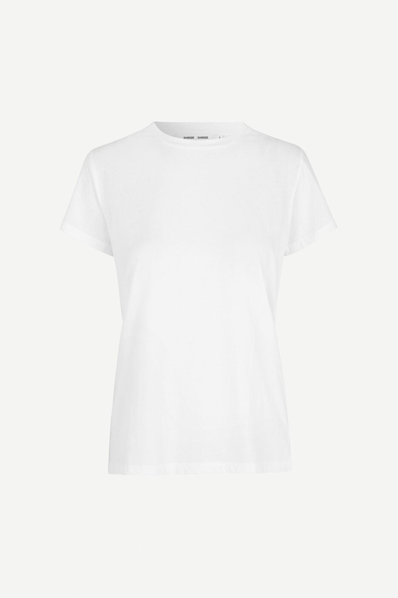 Solly Tee Solid White - No22 Damplassen