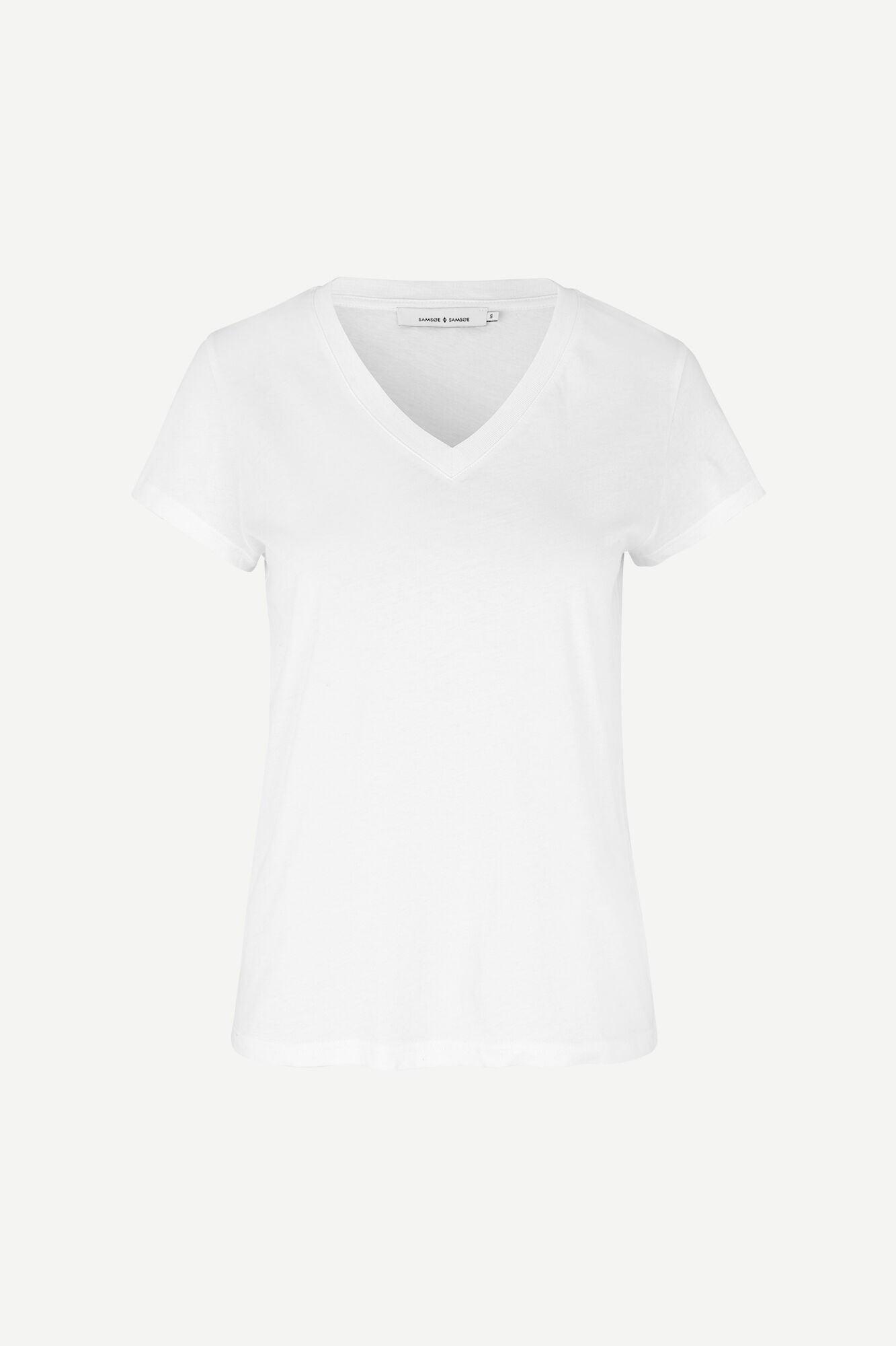 Solly V-N T-Shirt White - No22 Damplassen