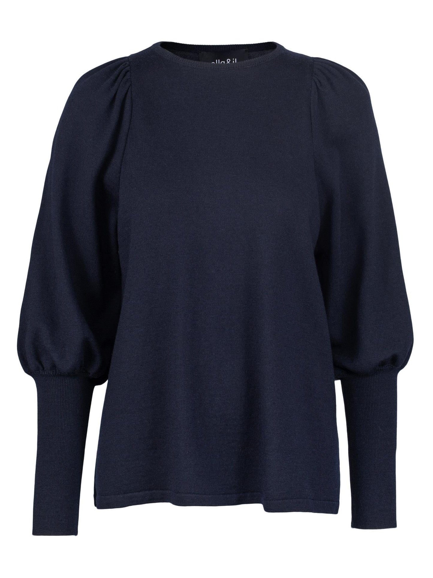 Sophia Merino Sweater Navy - No22 Damplassen