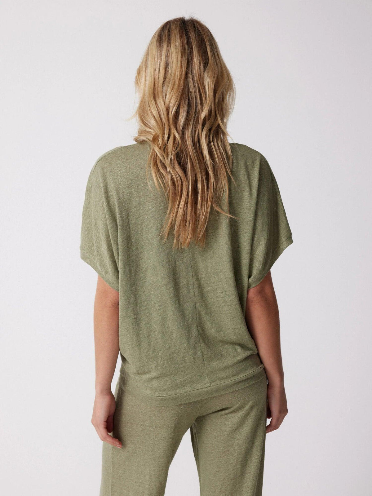 Sophia T-shirt Lichen - No22 Damplassen