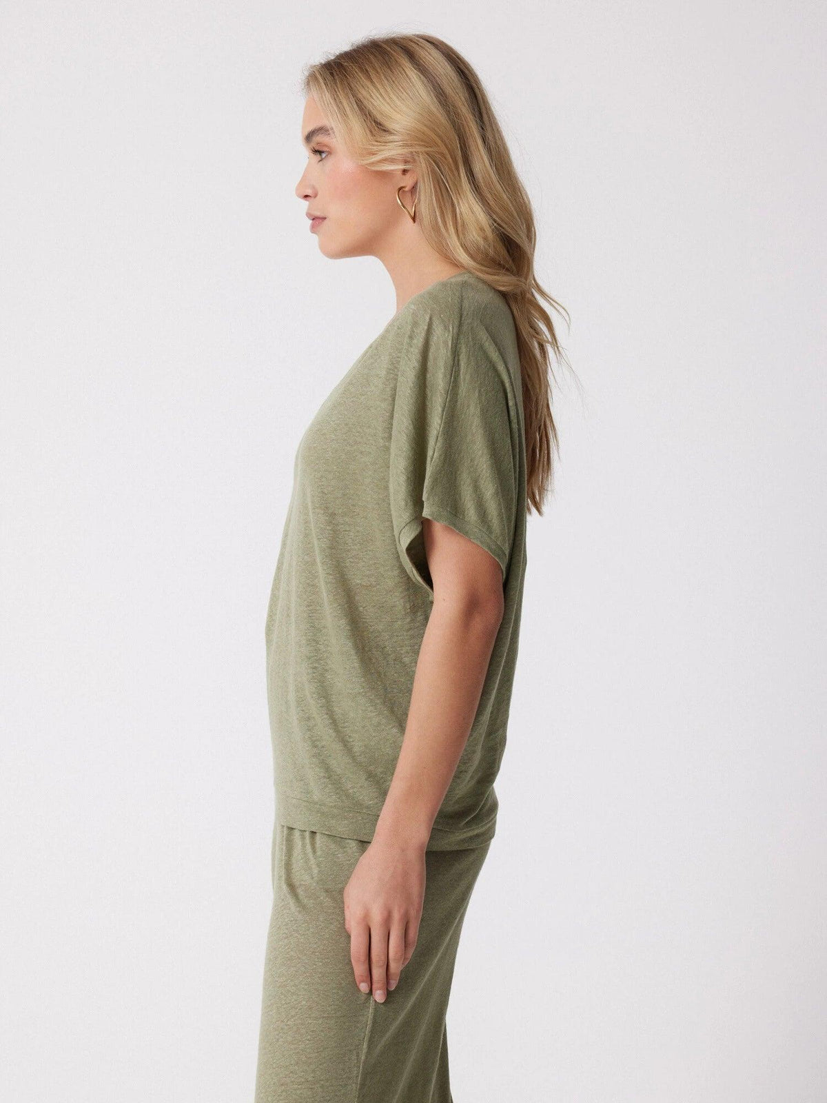 Sophia T-shirt Lichen - No22 Damplassen