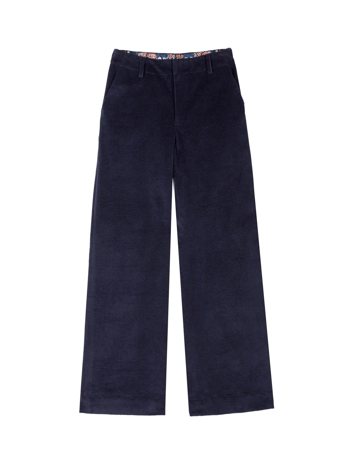 Stefani Pants Navy Cord - No22 Damplassen