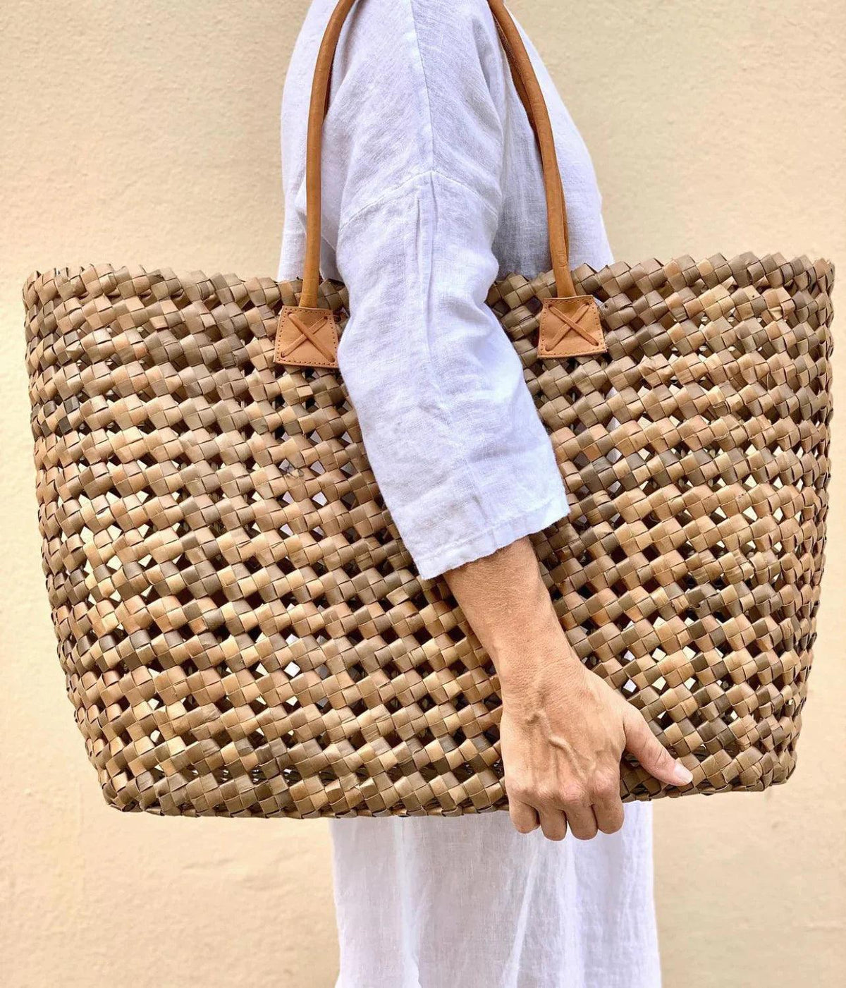 Strandbag XL Neutral - No22 Damplassen