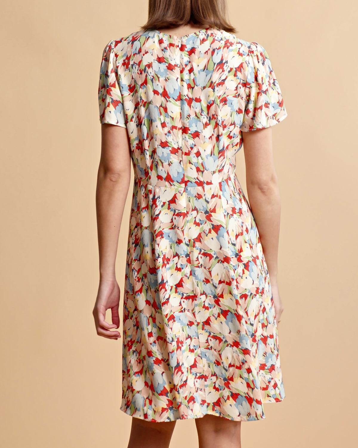 Summer 50s Dress Tulips - No22 Damplassen