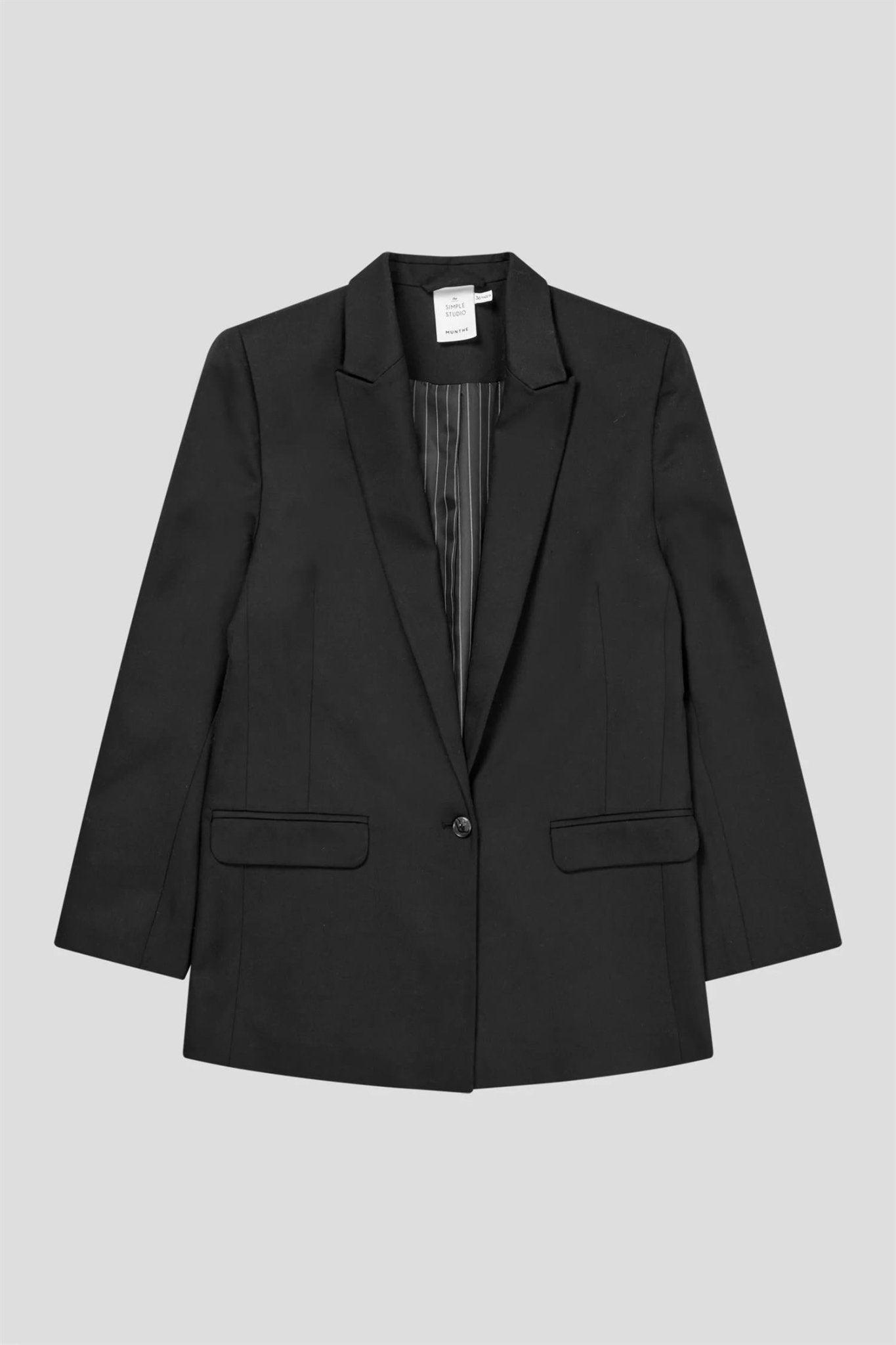 Sussima Blazer Black - No22 Damplassen