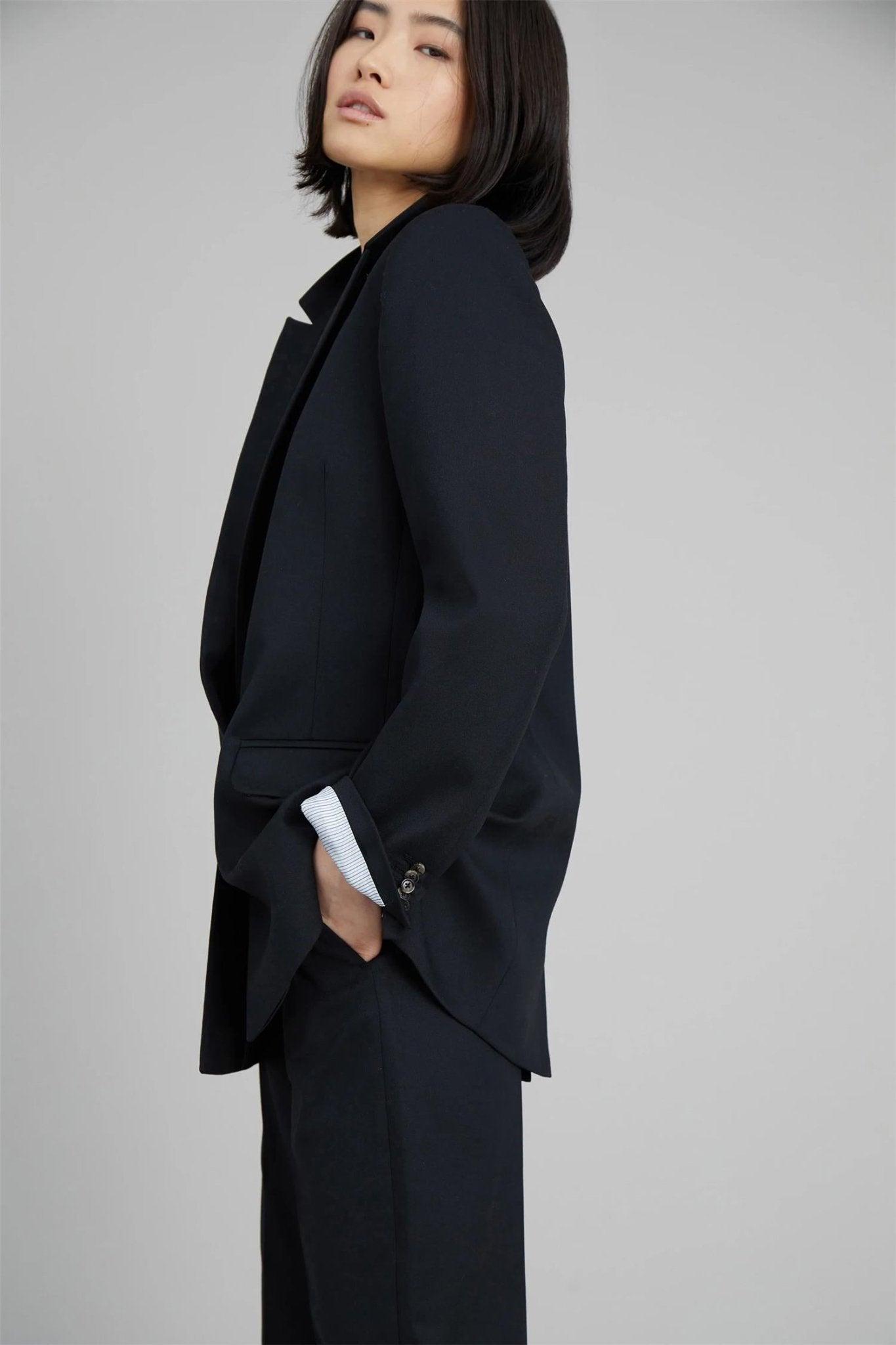 Sussima Blazer Black - No22 Damplassen