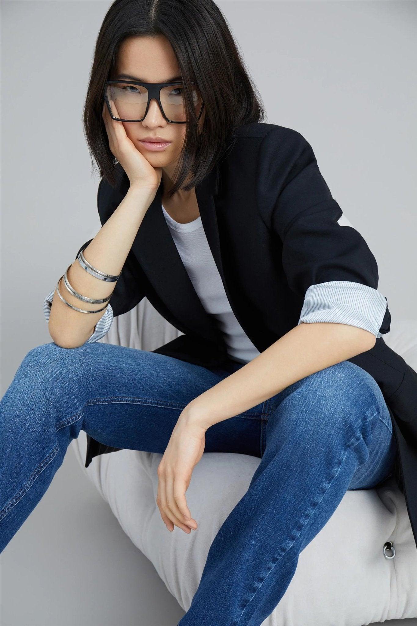 Sussima Blazer Black - No22 Damplassen