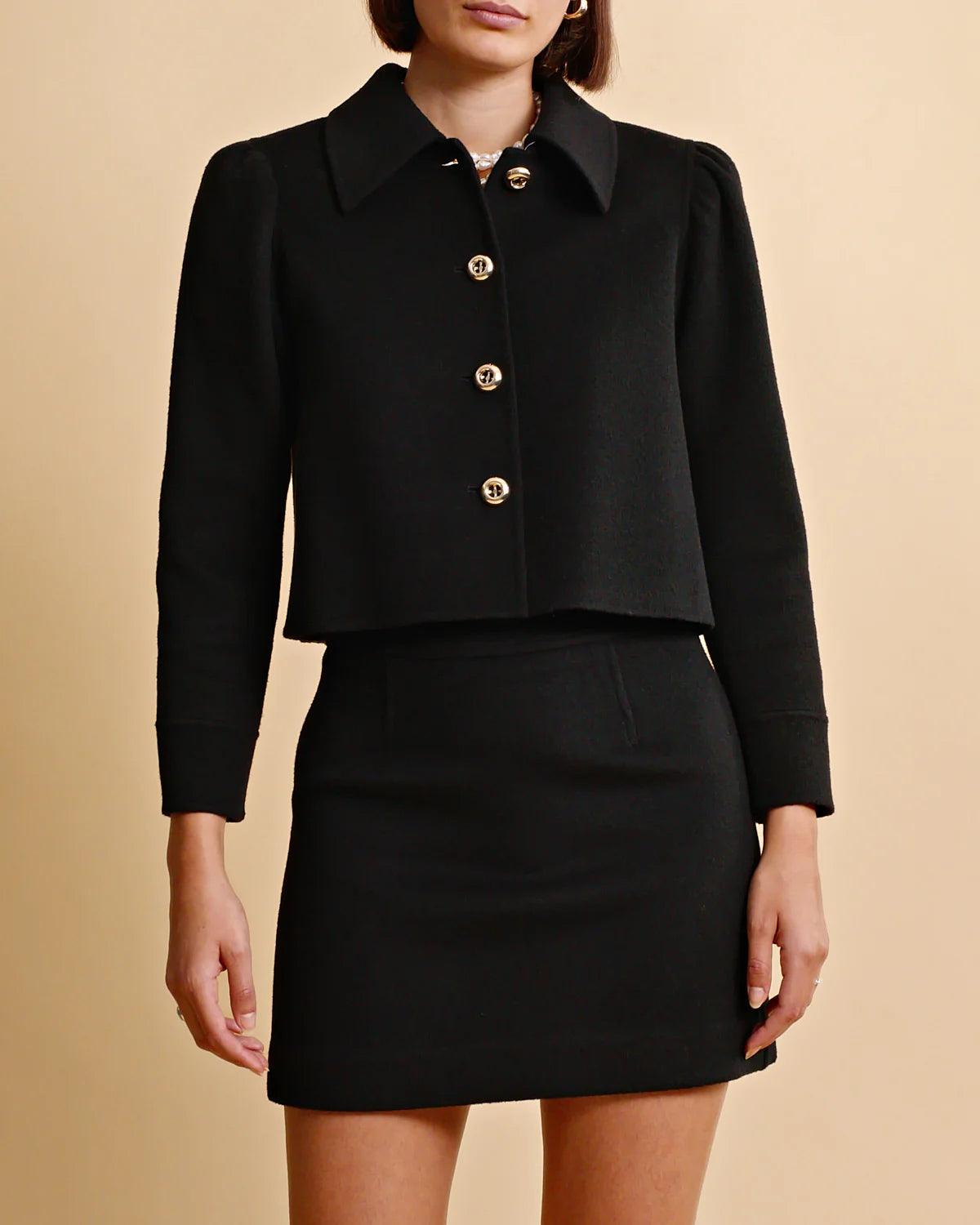 Tailored Jacket Black - No22 Damplassen