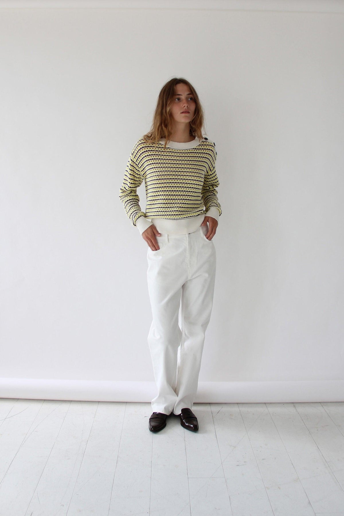 Taliana Stripe Sweater Multicolor Stripes - No22 Damplassen