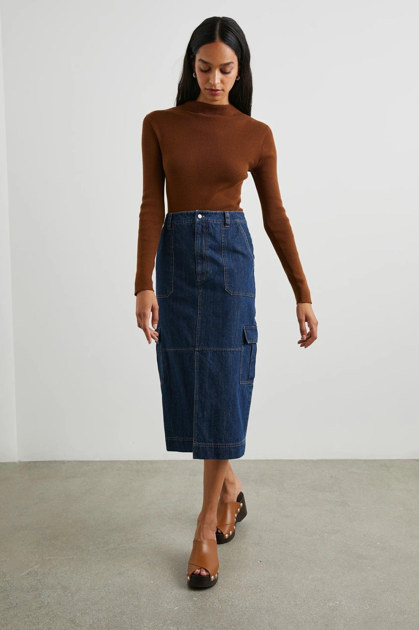 Tasha Skirt Raw Denim - No22 Damplassen