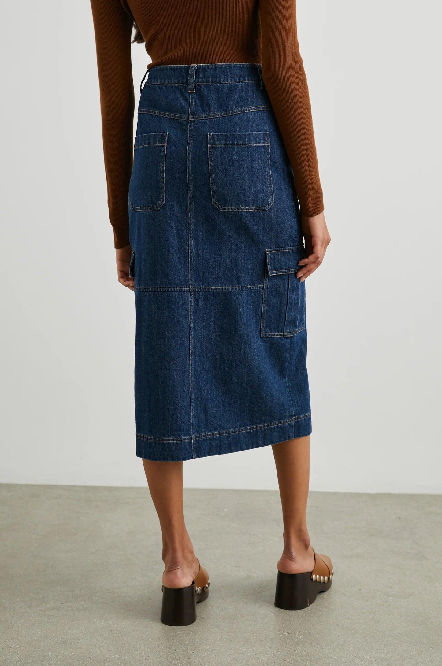 Tasha Skirt Raw Denim - No22 Damplassen