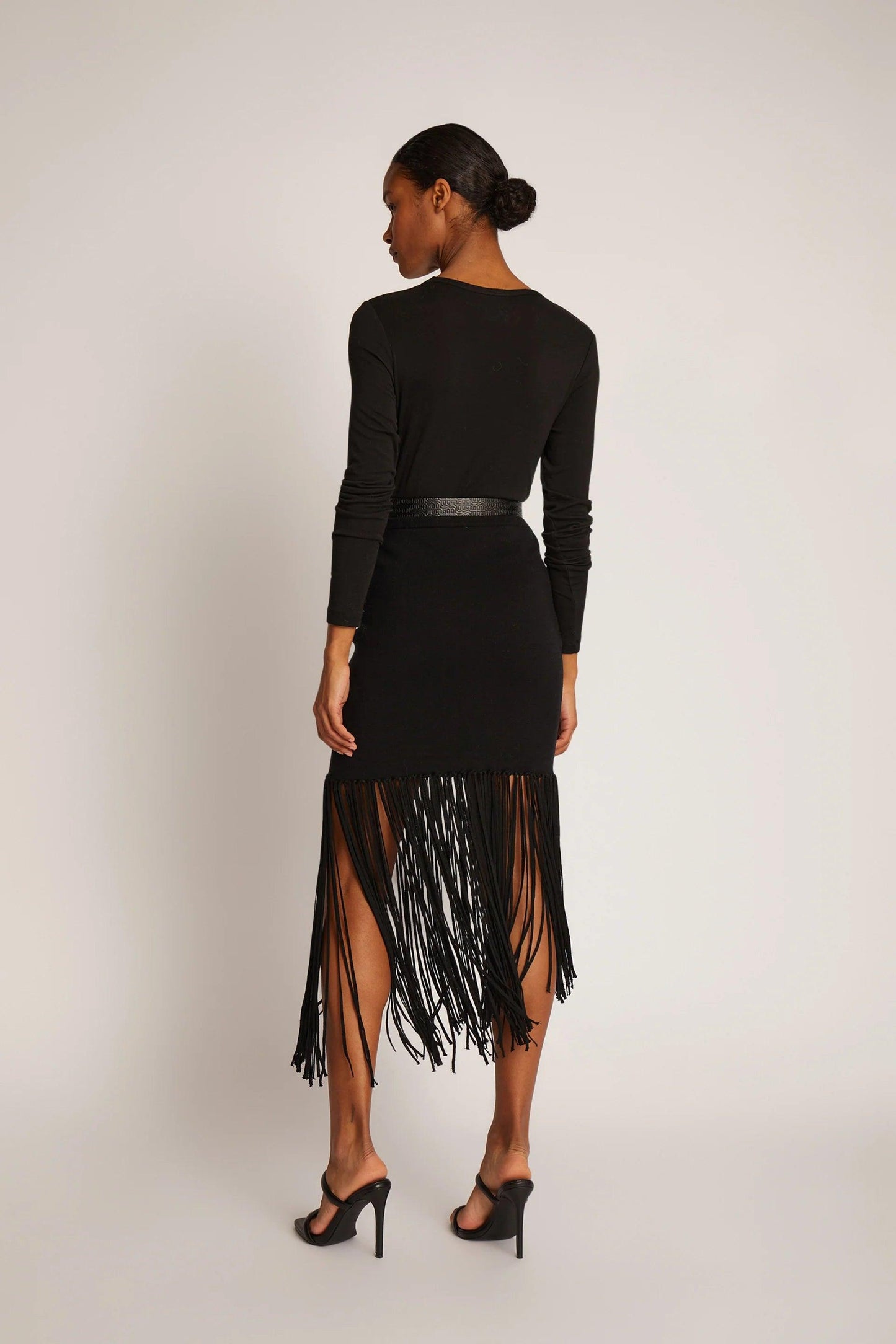Tayru Skirt Black - No22 Damplassen