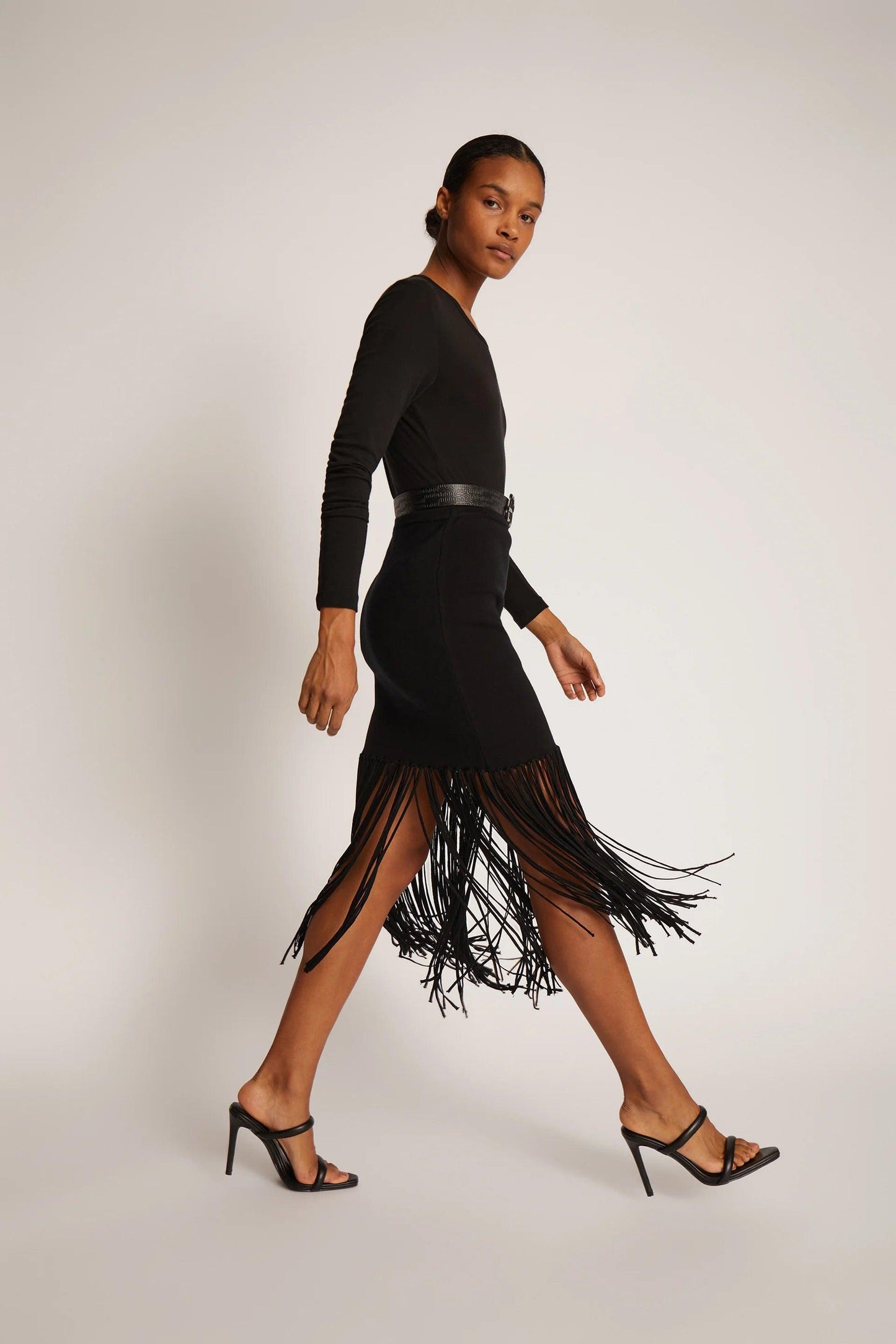 Tayru Skirt Black - No22 Damplassen