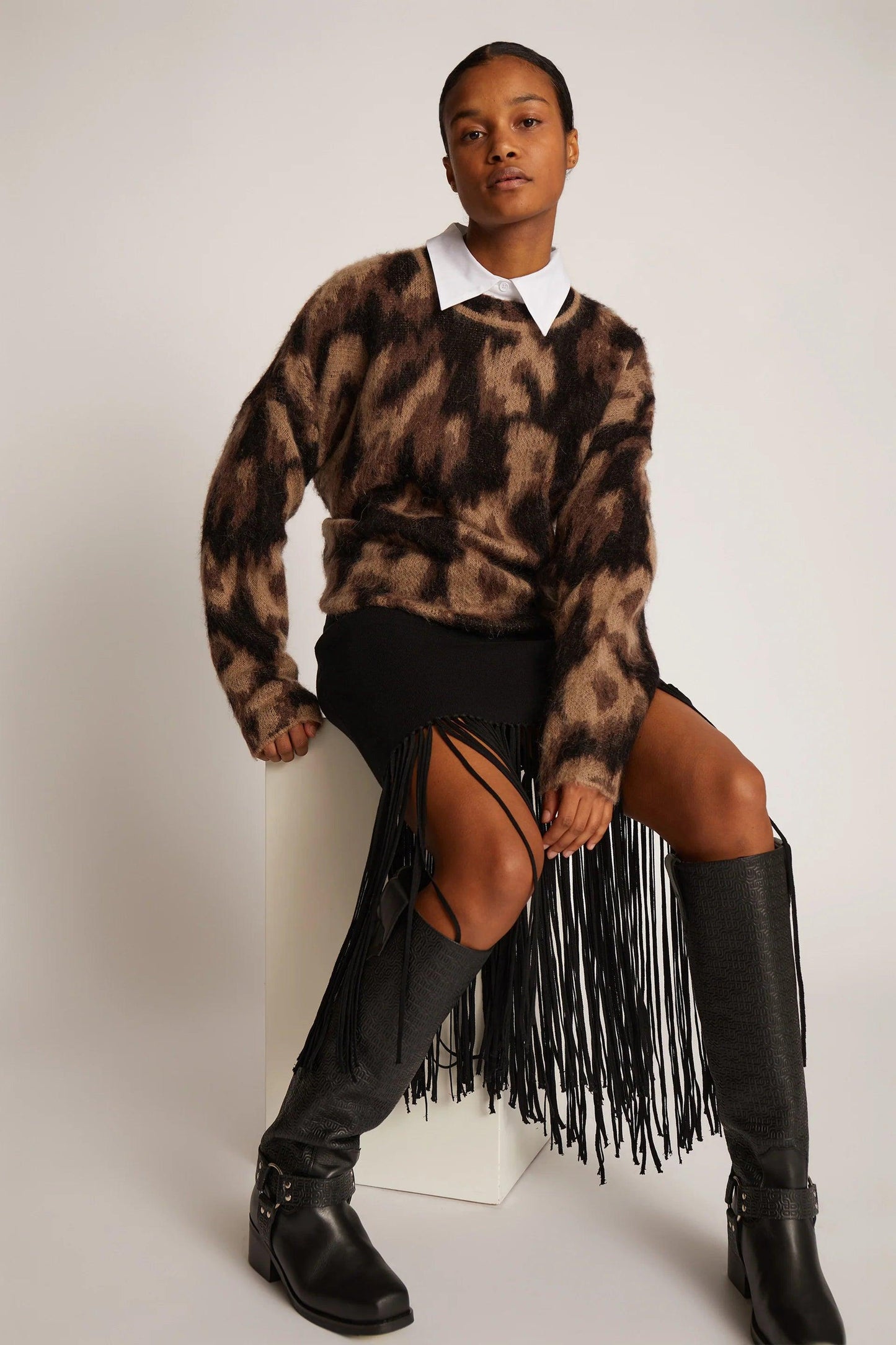 Tayru Skirt Black - No22 Damplassen