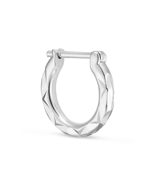 Tiny Rhombus Earrings Silver - No22 Damplassen