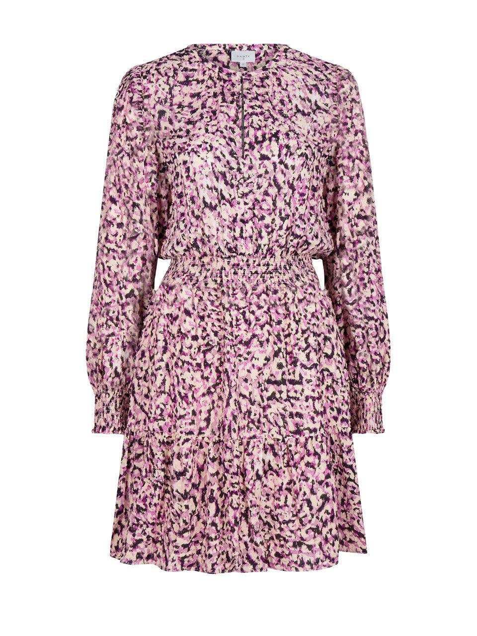 Tovelo Ruffle Mini Dress Multicolour - No22 Damplassen
