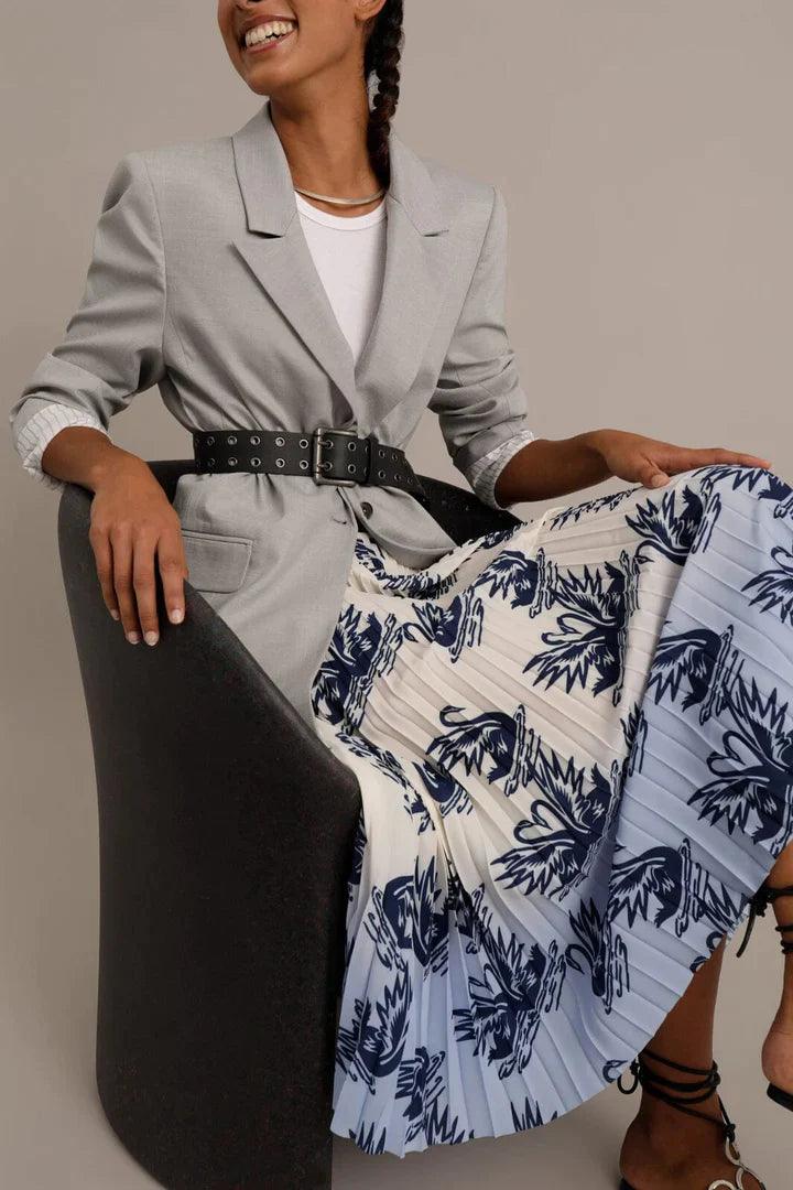 Ucci Skirt Blue - No22 Damplassen