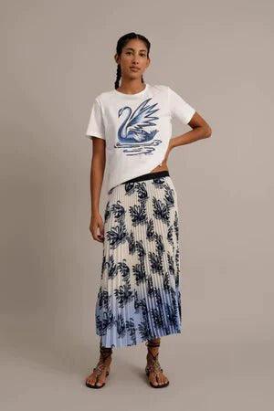 Ucci Skirt Blue - No22 Damplassen