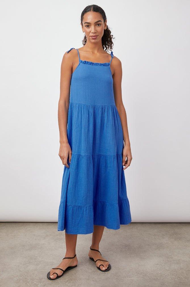 Valeria Dress Palace Blue - No22 Damplassen